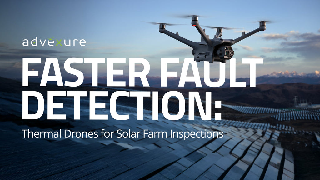 Faster Fault Detection: Thermal Drones for Solar Farm Inspections