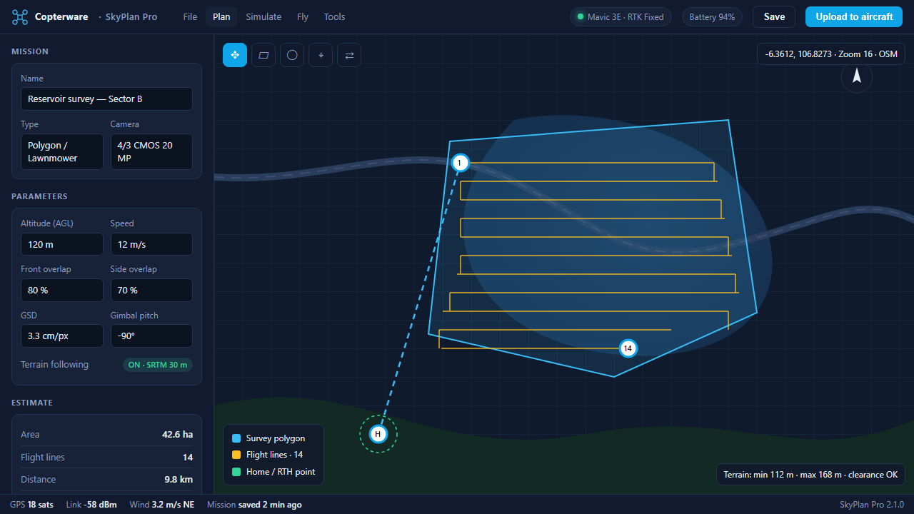 SkyPlan Pro
